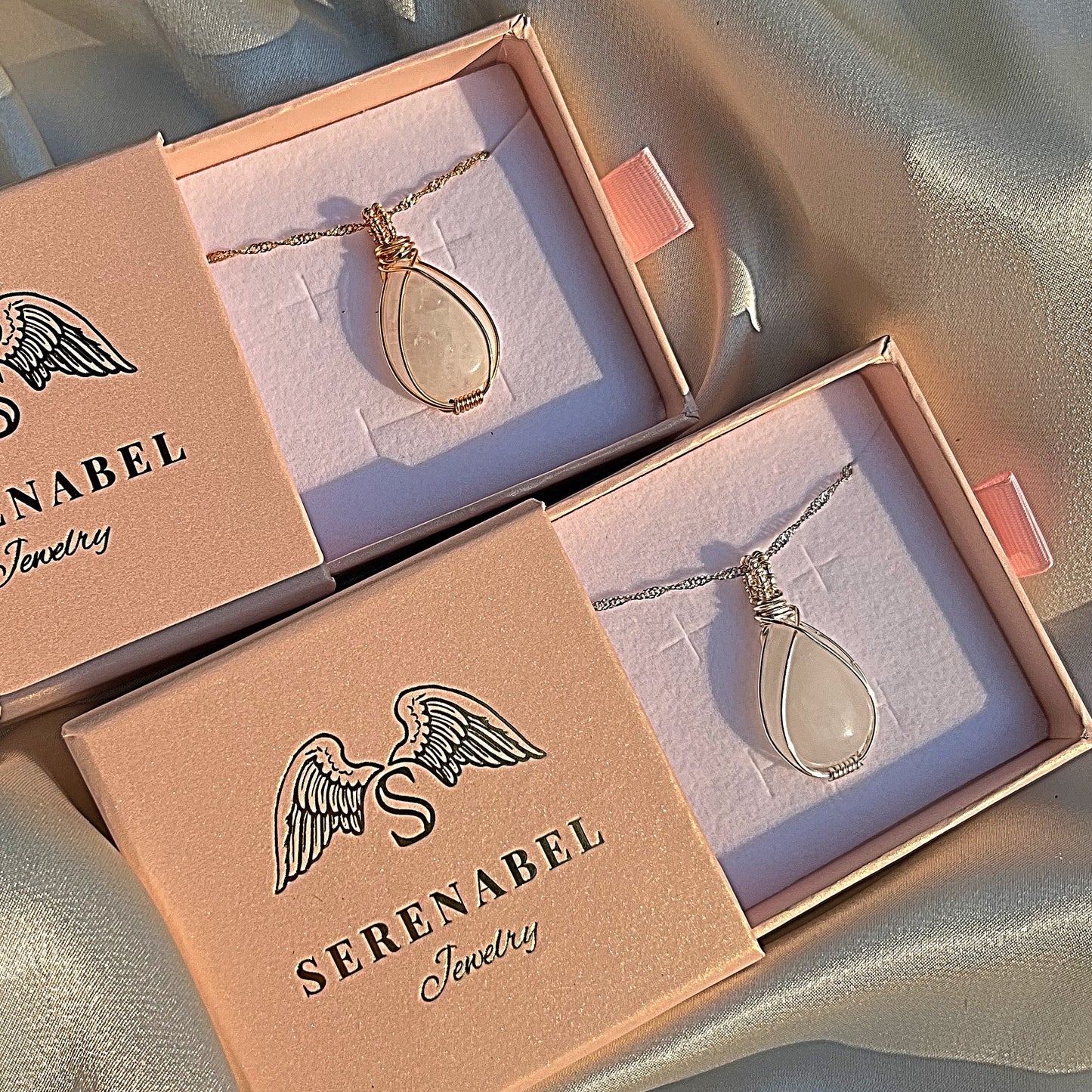 Ethereal Teardrop Necklace