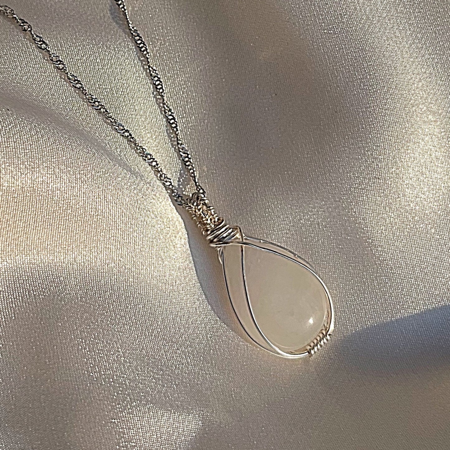Ethereal Teardrop Necklace
