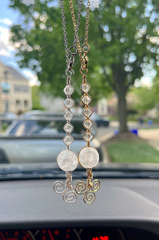 Moon Hanging Car Charm
