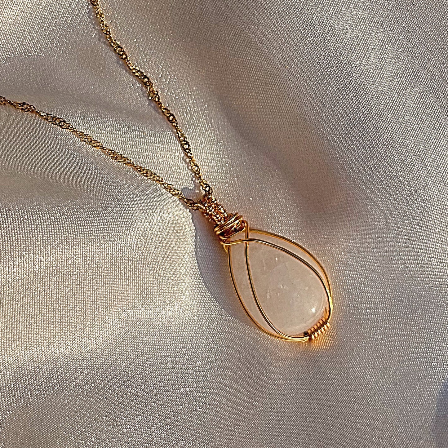 Ethereal Teardrop Necklace
