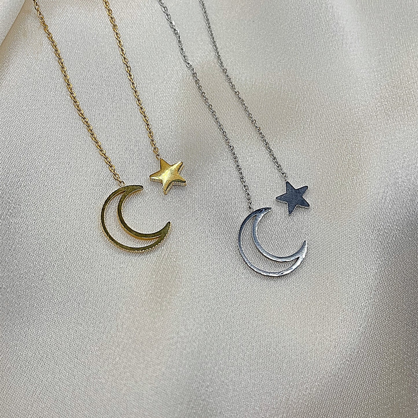 Moon Starfall Necklace