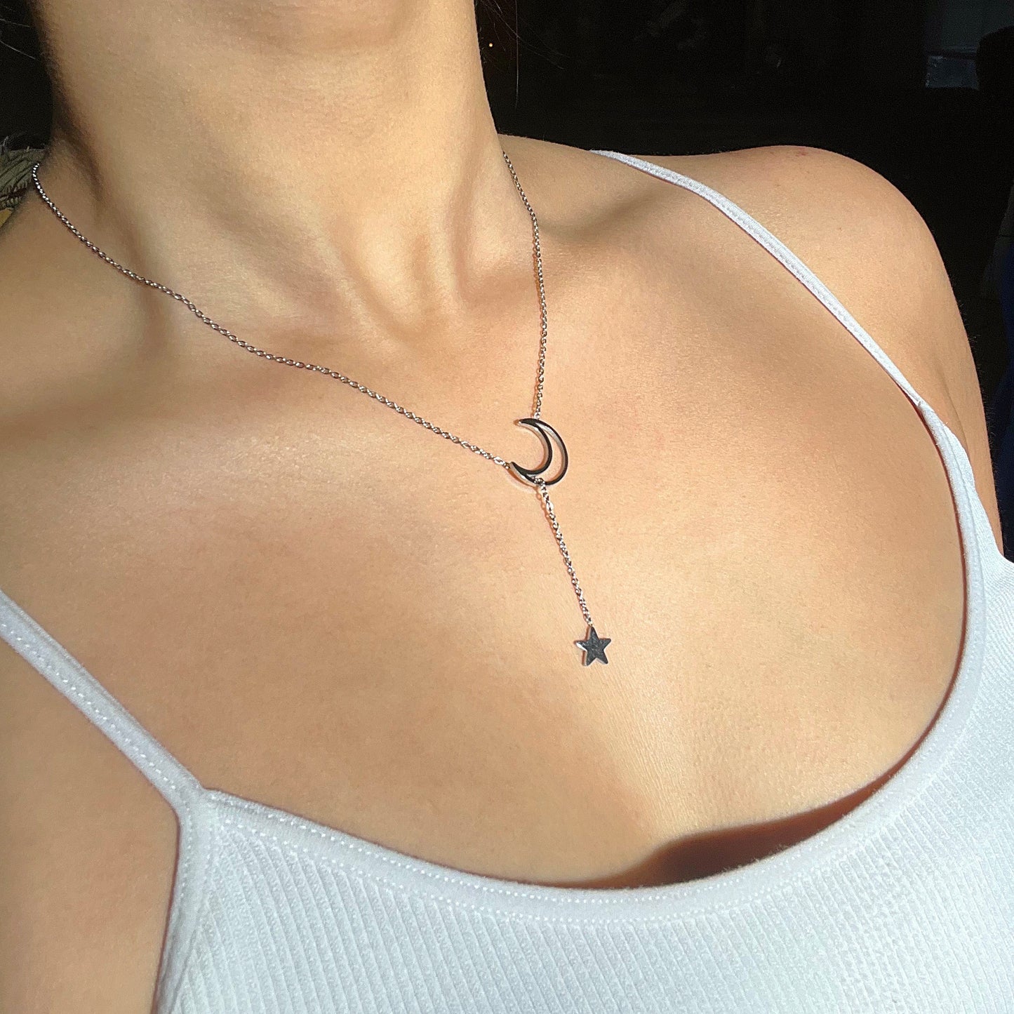 Moon Starfall Necklace