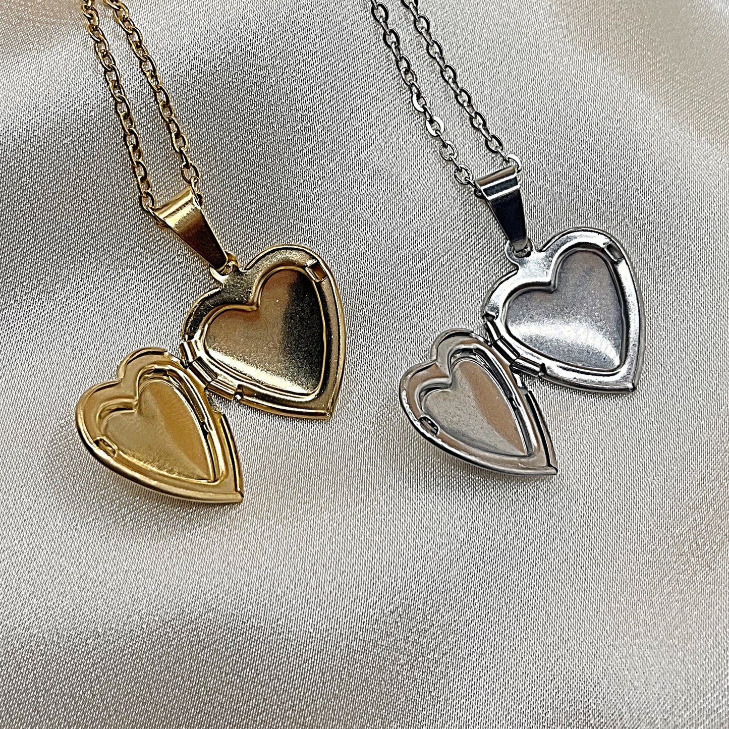 Eternal Heart Locket Necklace